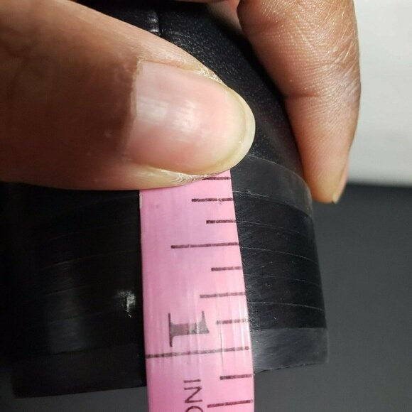 MICHAEL Michael Kors Womens Black Bromley Leather Knee High Riding Boots Size 5M - Picture 9 of 9